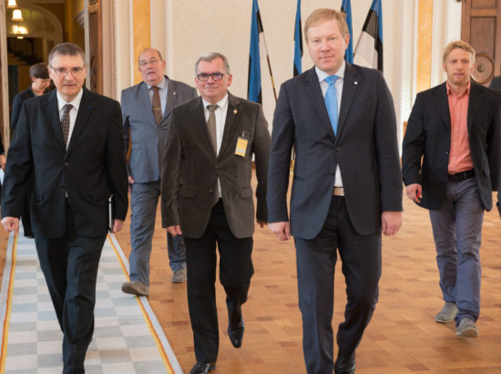 Kohtumine Prantsuse Rahvusassamblee Eesti sõprusrühma delegatsiooniga